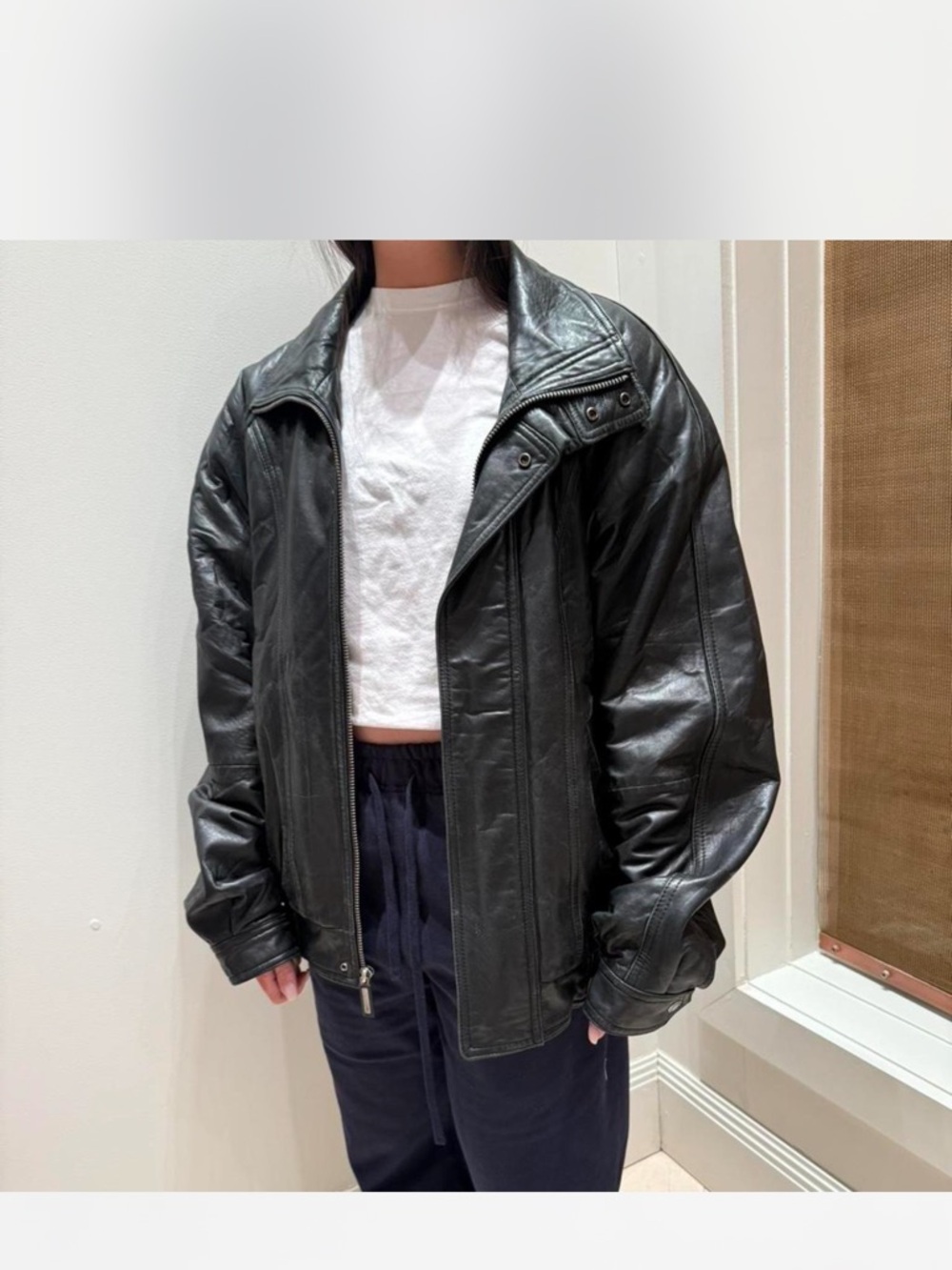 Classic Black Leather Jacket